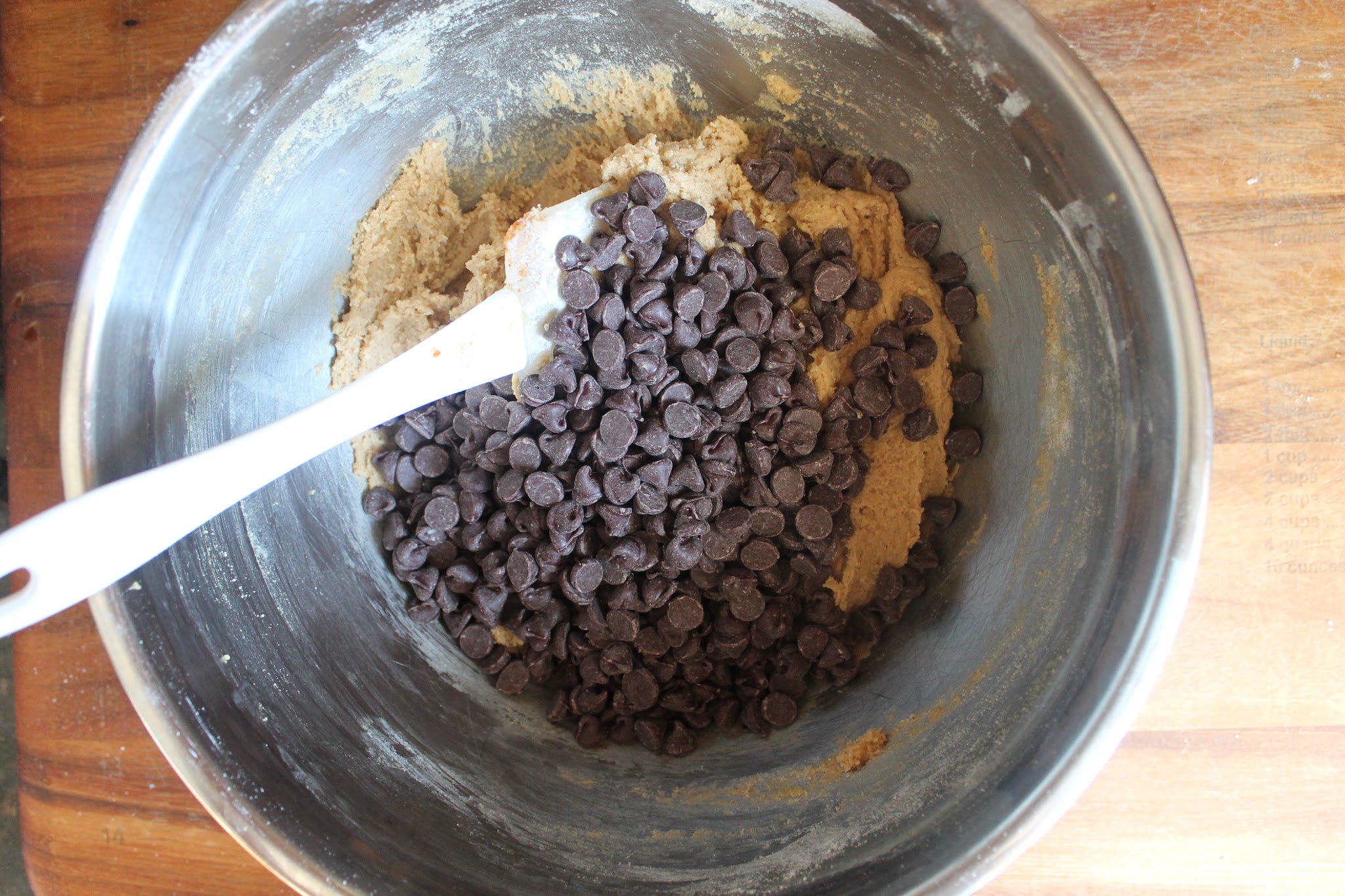 chocolate chip cookie batter 5