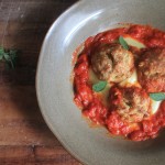 Chicken Meatballs with Simple Tomato Sauce