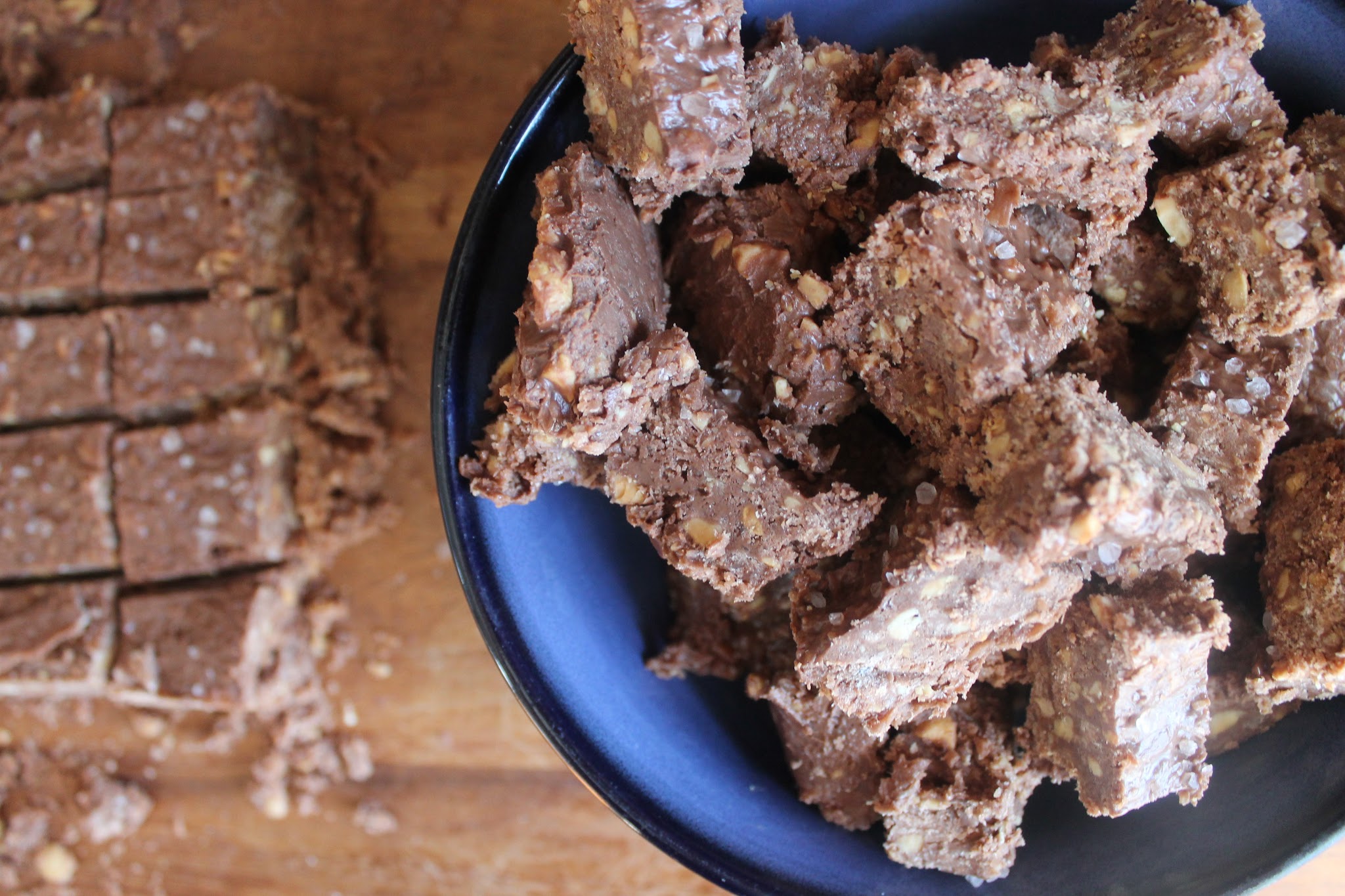 Nutella and Peanut Butter Crunch Candy