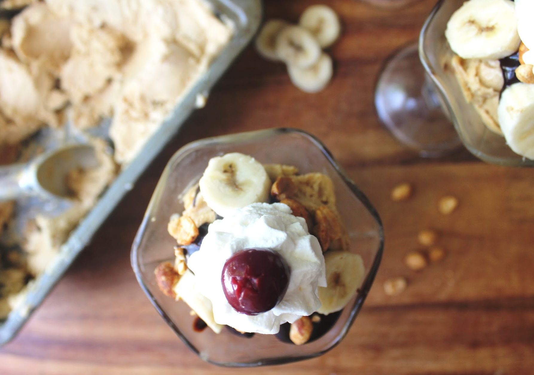 Tahini Semifreddo Sundaes