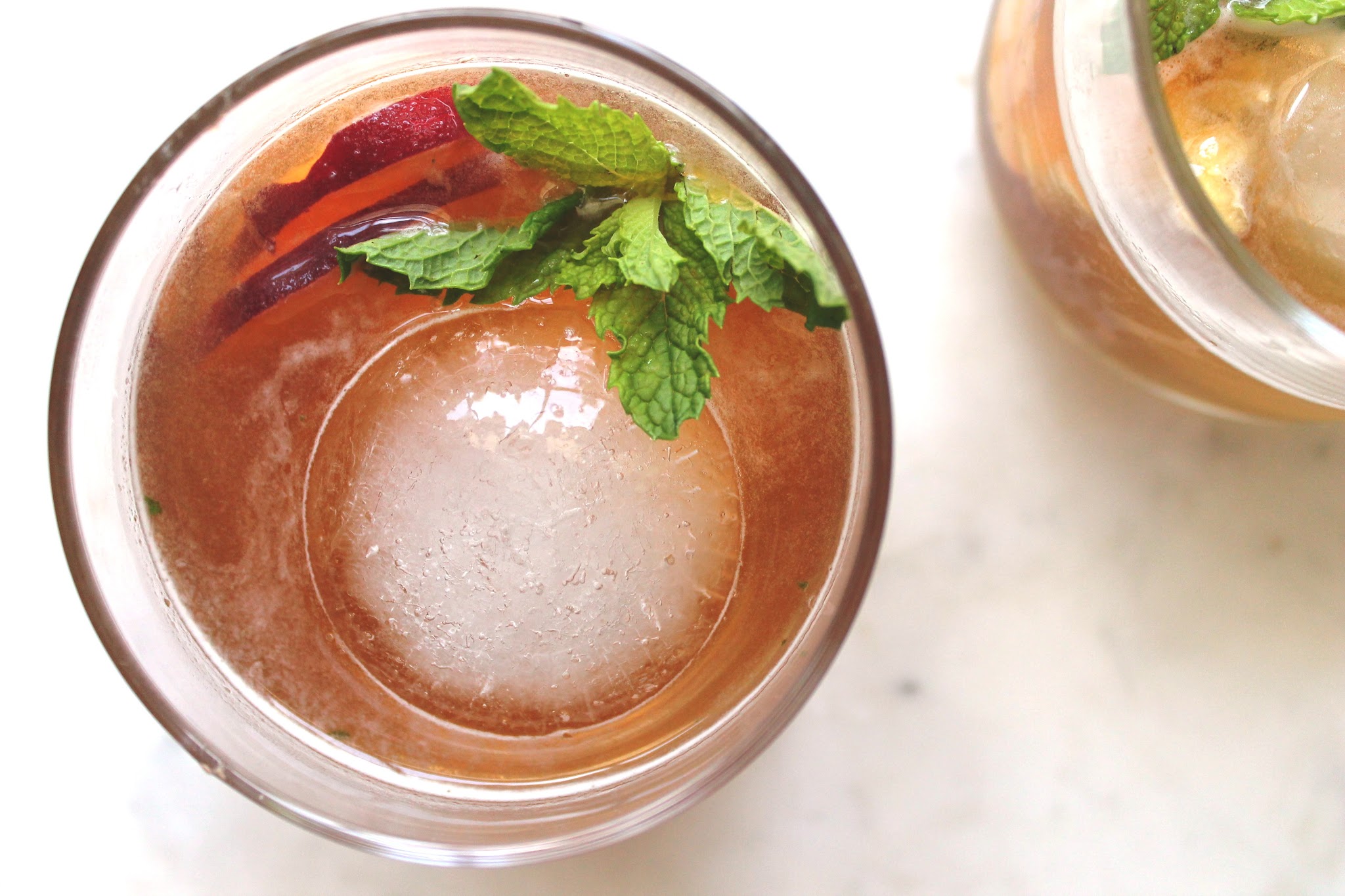 Bourbon-Peach Iced Tea Recipe