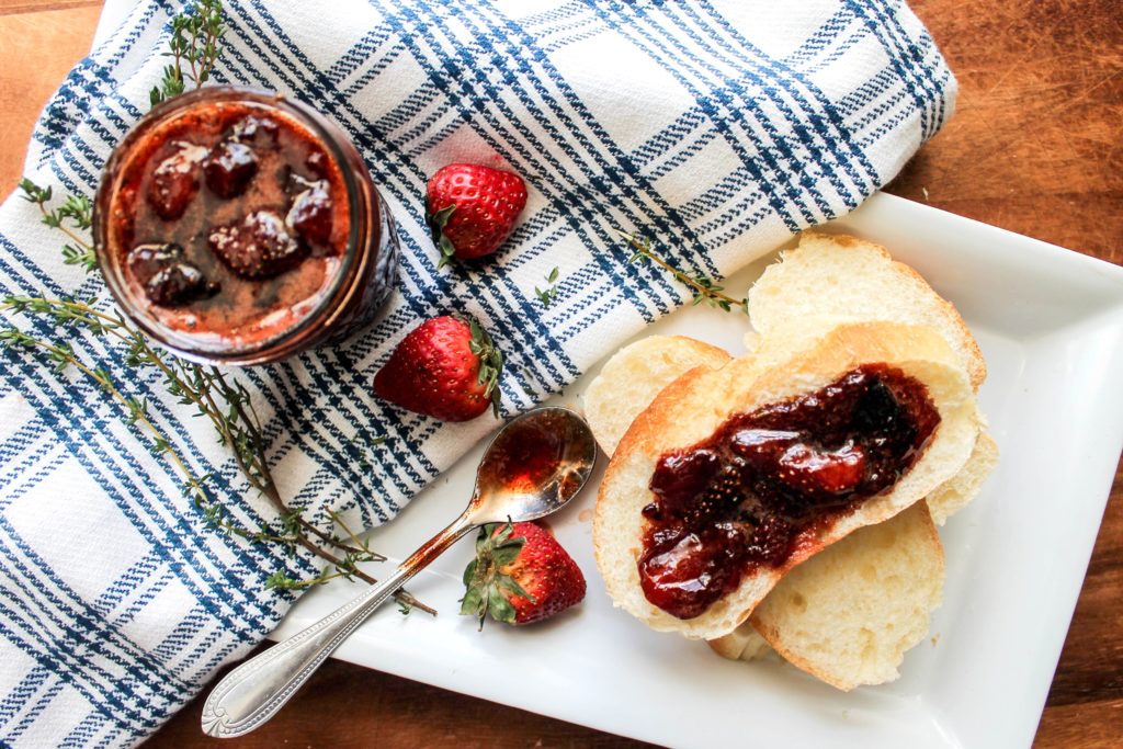 Strawberry Thyme Jam