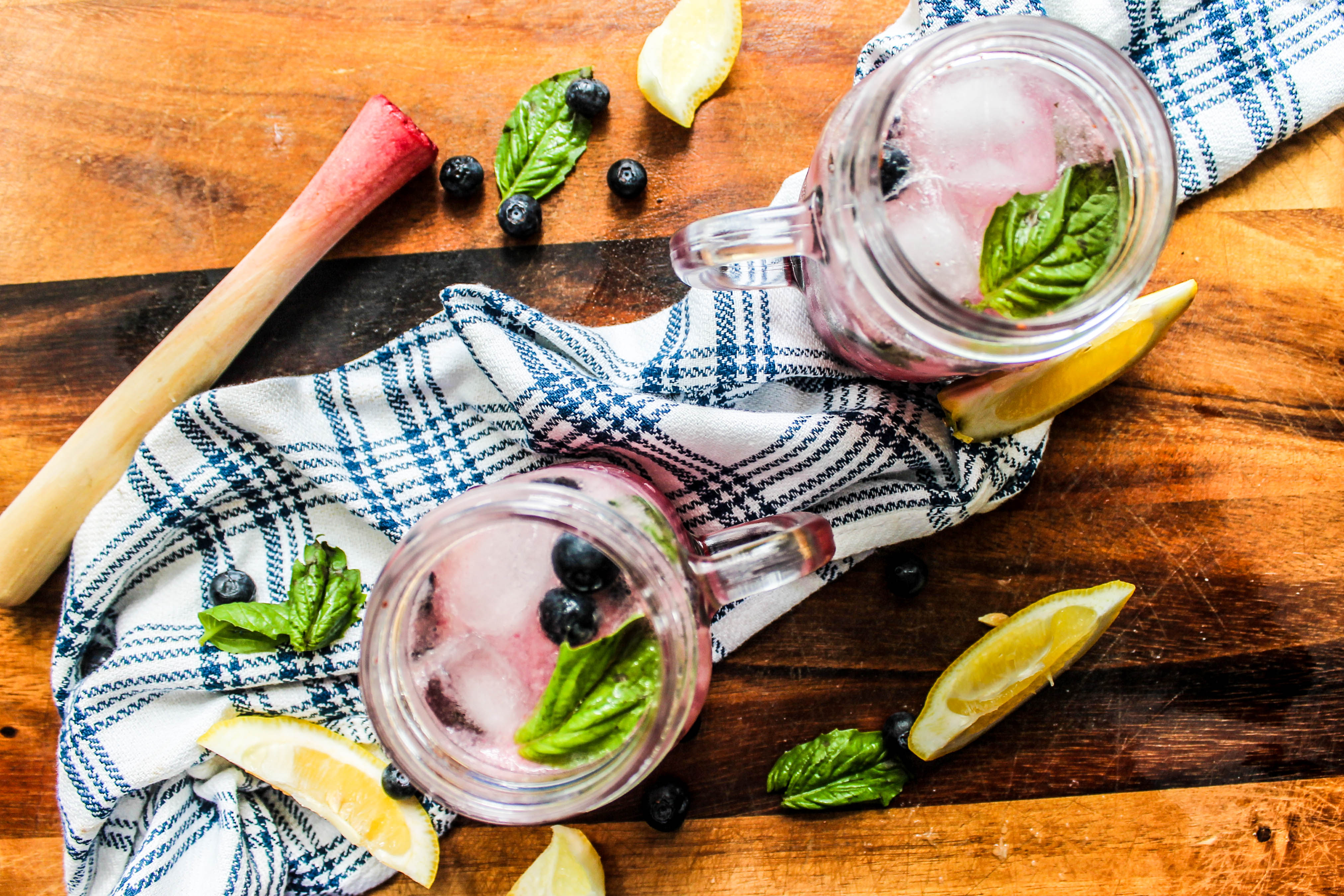 Blueberry Basil Smash