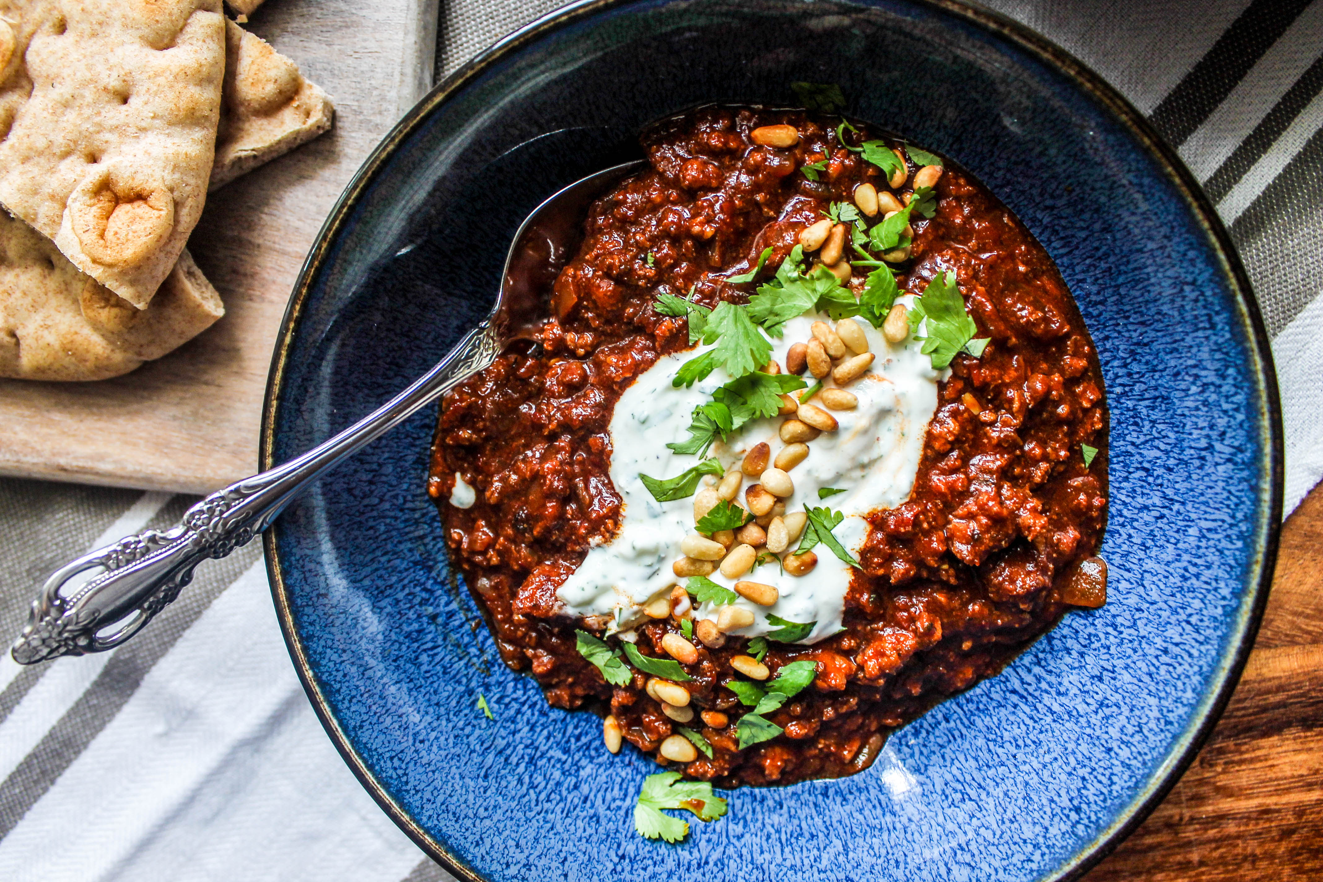 Lamb and Chorizo Chili