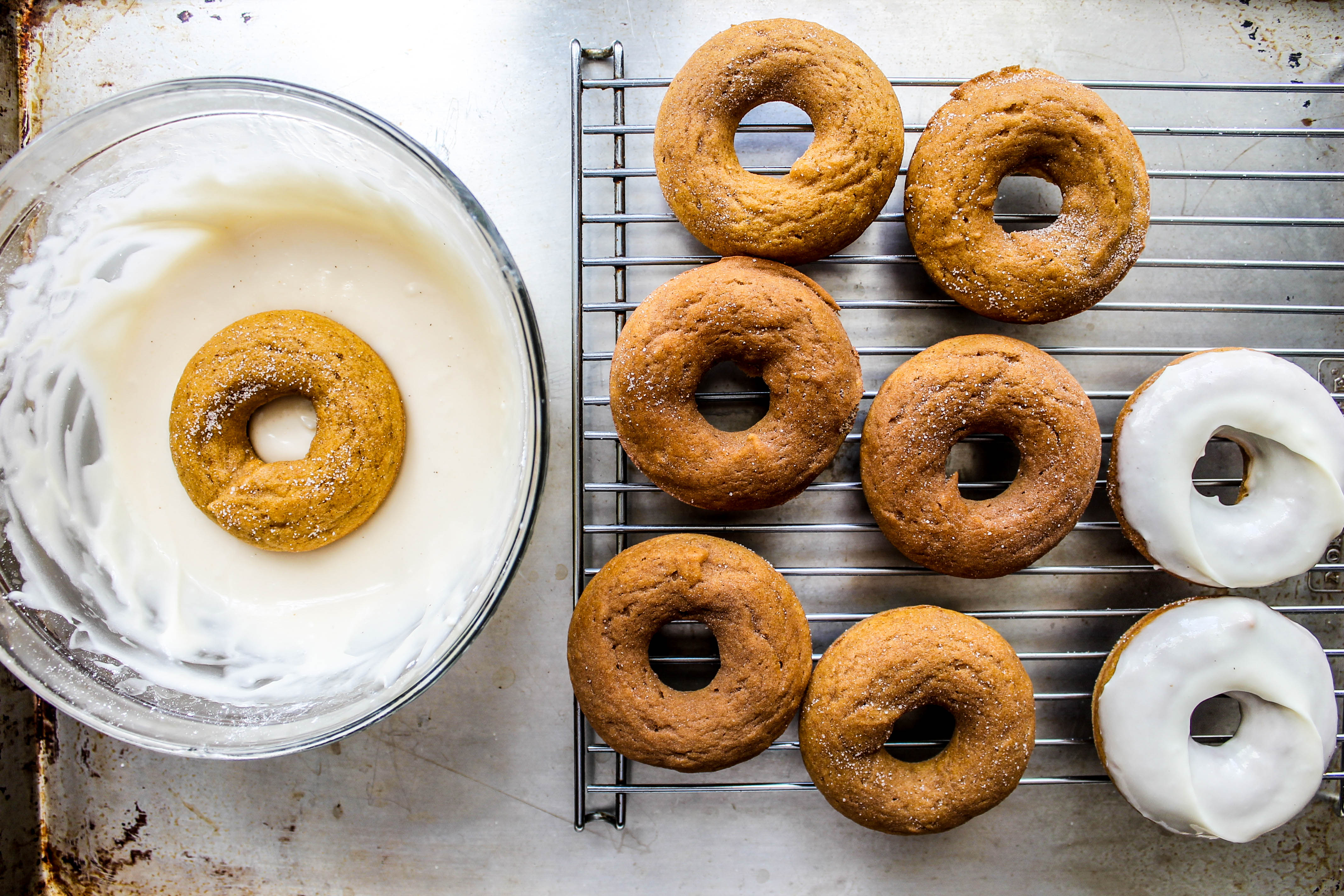 Gluten Free Pumpkin Doughnuts