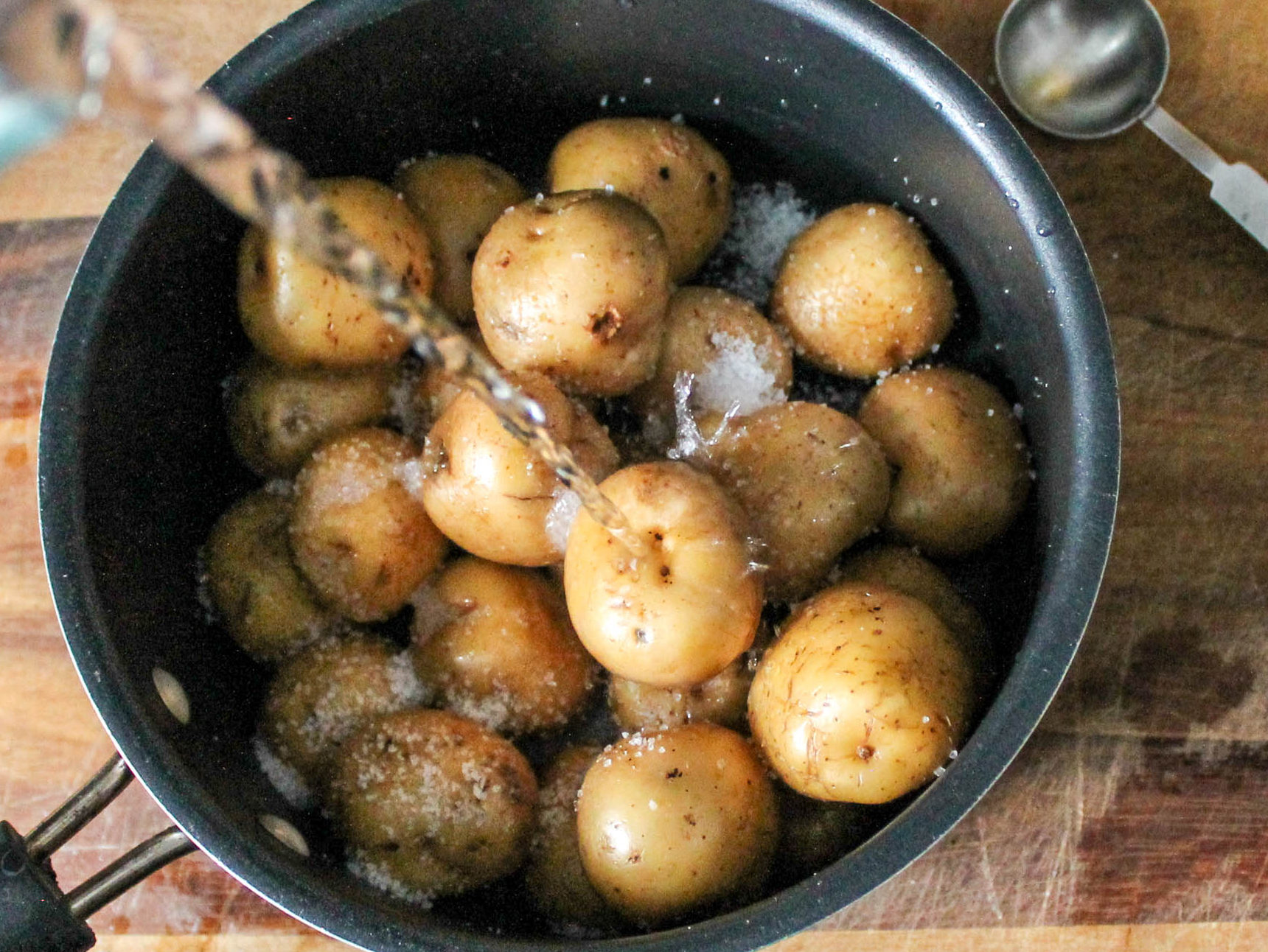 Crispy Salt & Vinegar Potatoes