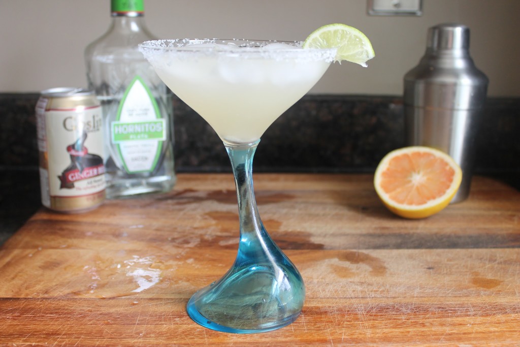 Tequila Grapefruit Ginger Beer Cocktail