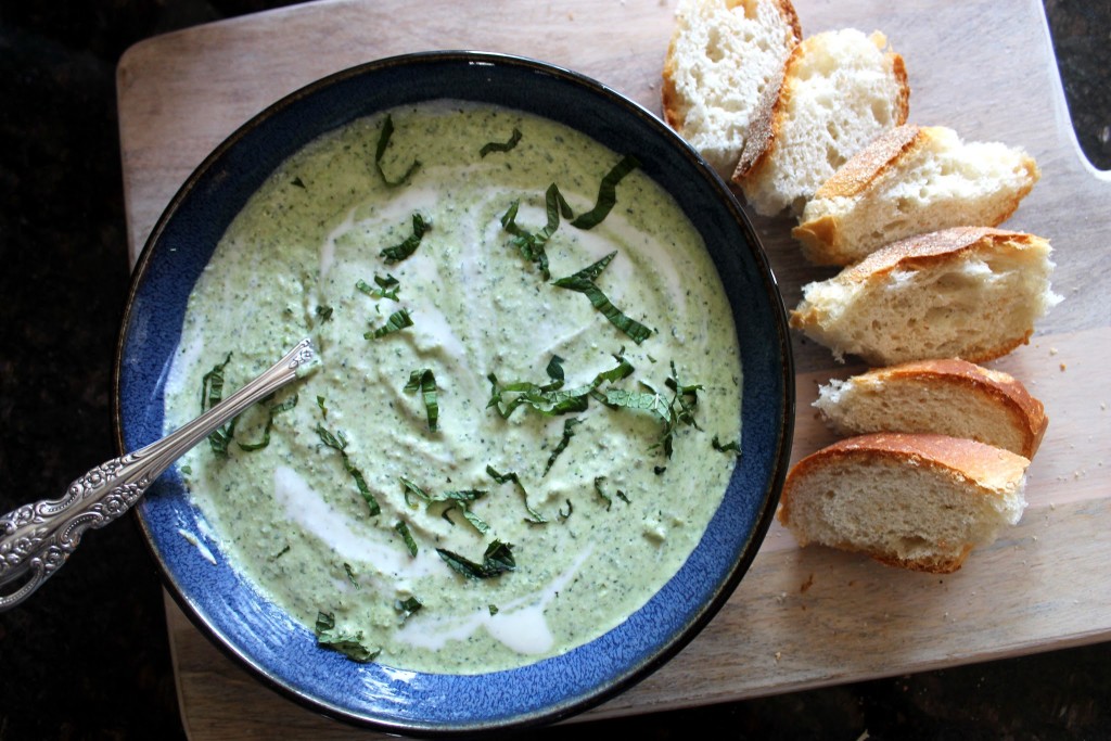 Whipped Ricotta with Pea Pesto