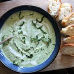 Whipped Ricotta with Pea Pesto