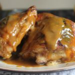 Dry Rubbed Chicken with Mustard Sauce