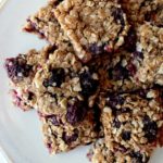 Blackberry Oat Bars (Gluten Free)