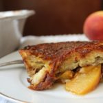 Overnight Peach French Toast