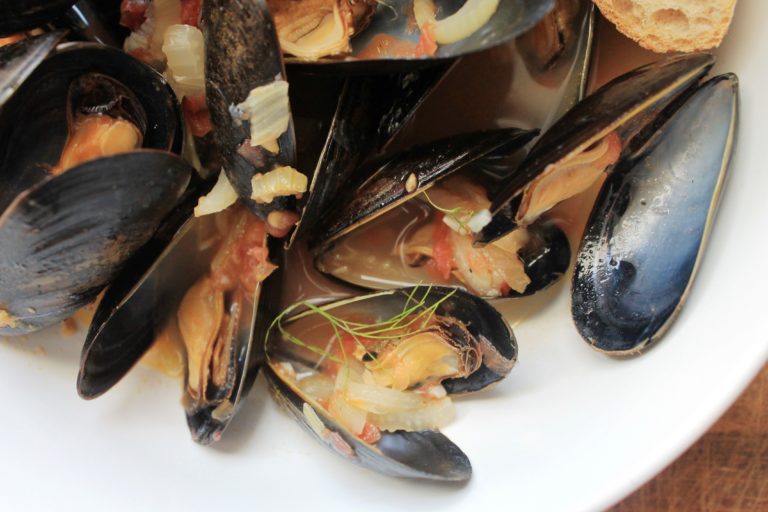 Mussels in Tomato Fennel Broth