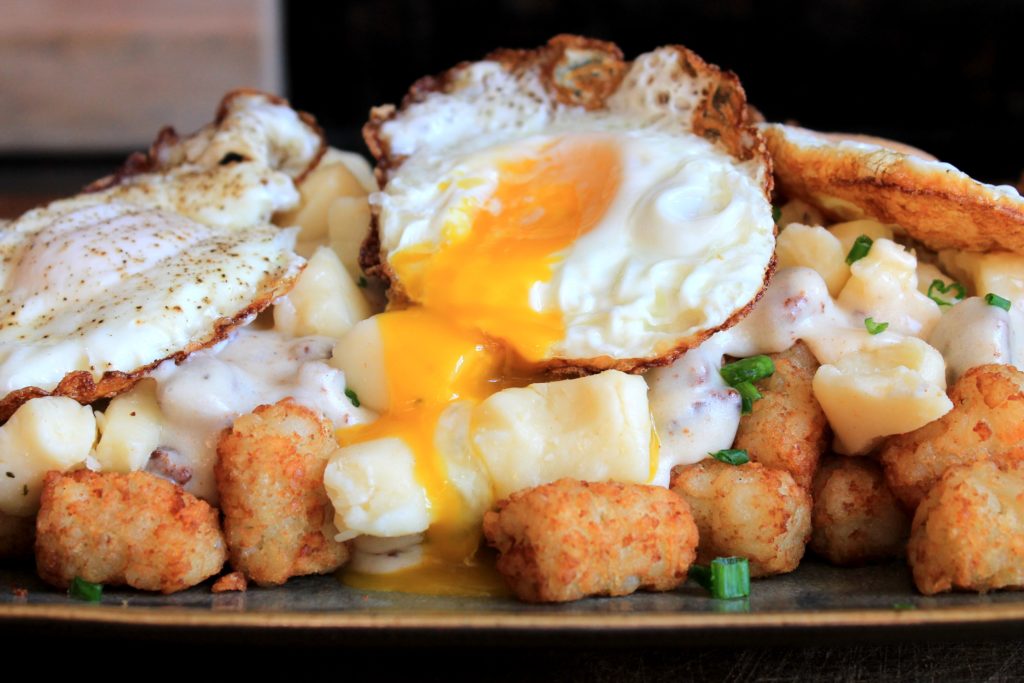 Tater Tot Breakfast Poutine