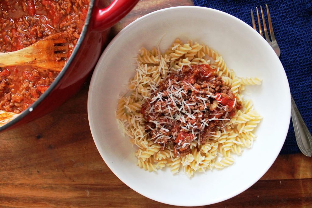 Meat Sauce with Beef Bones