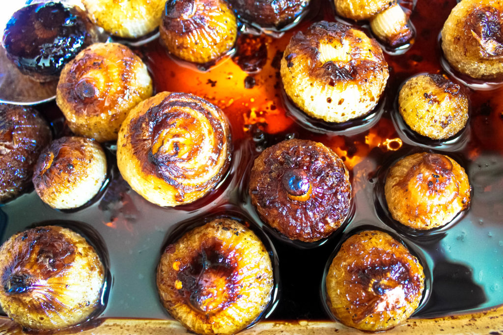 Balsamic Roasted Cipollini Onions