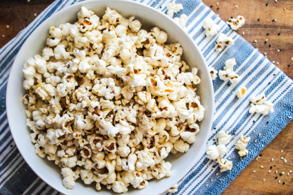 Everything Bagel Popcorn