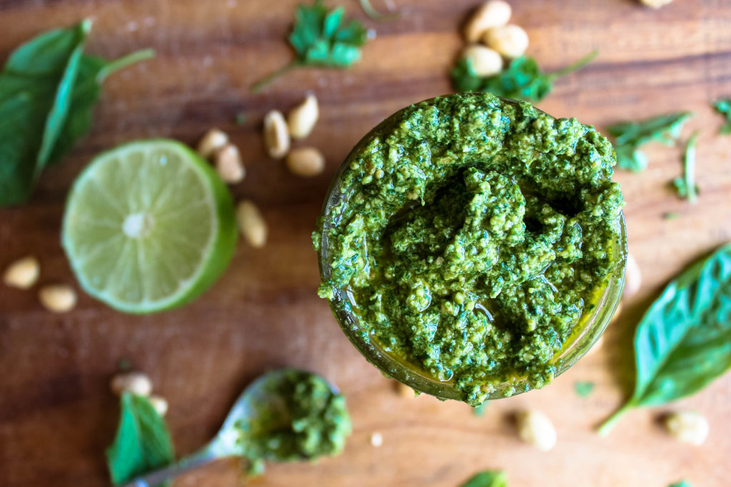 Thai Style Pesto Sauce