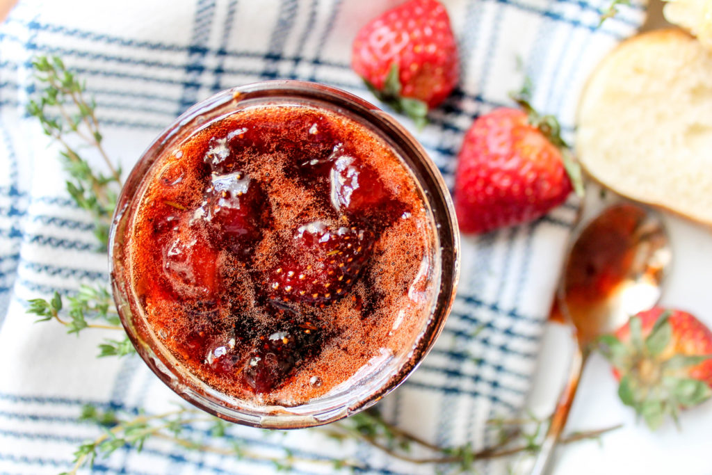 Strawberry Thyme Jam