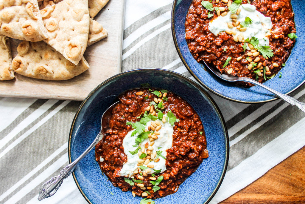 Lamb and Chorizo Chili