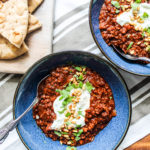 Lamb and Chorizo Chili