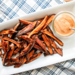 Sweet Potato Oven Fries with Chipotle Aioli