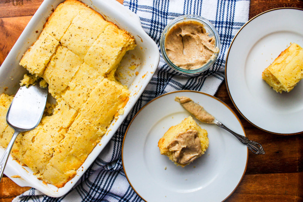 Cheddar and Black Pepper Cornbread