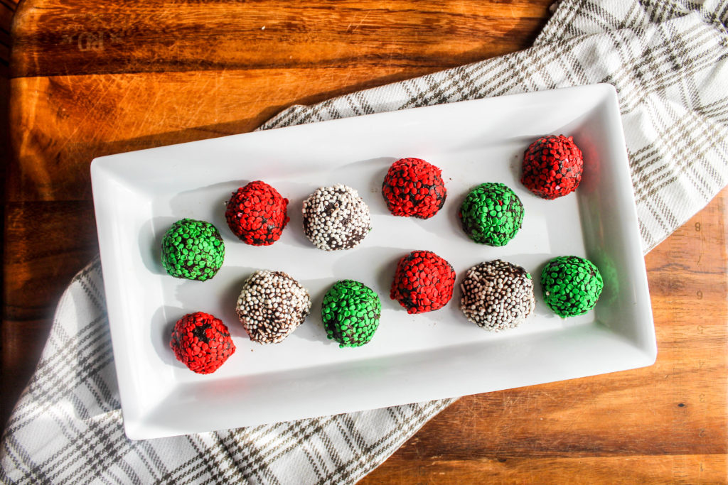 Fudgy Red Wine Cookie Truffles