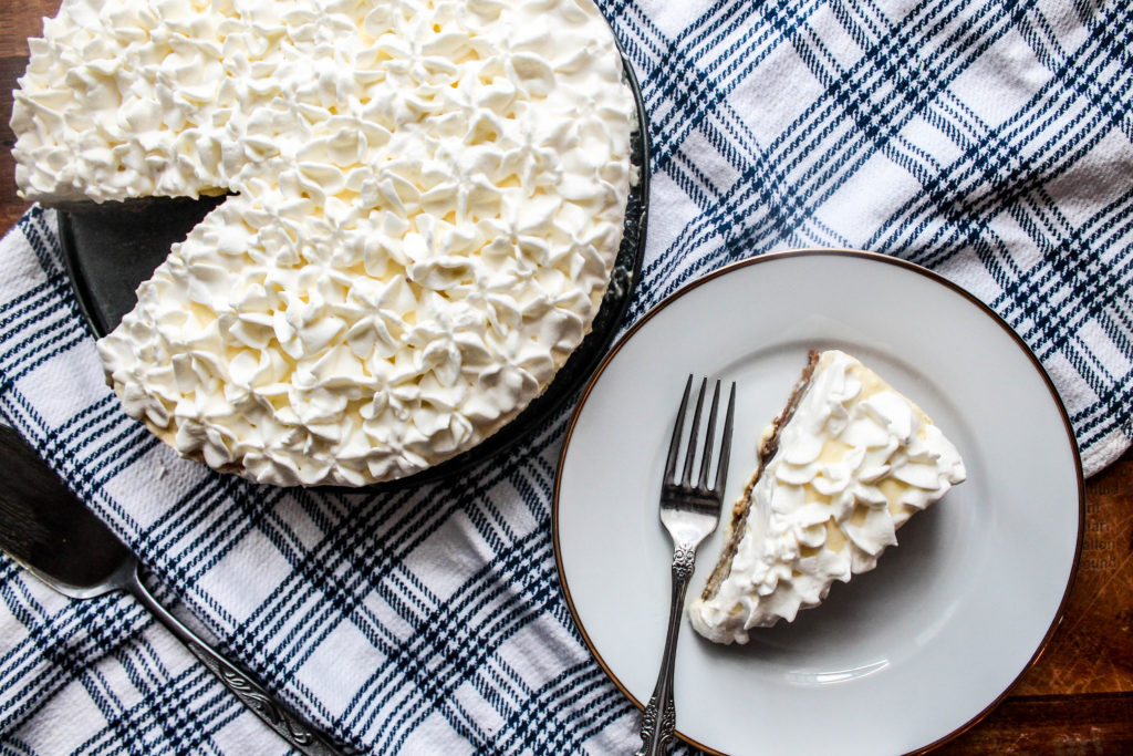 Gluten Free Bananas Foster Cream Pie