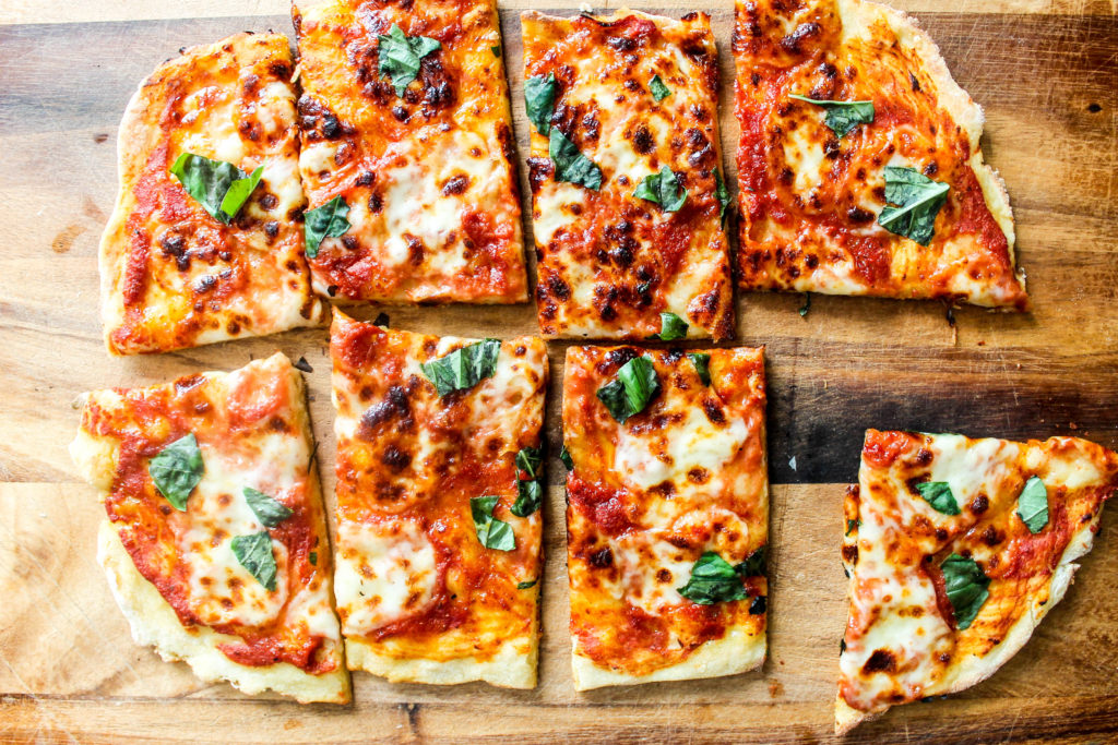 Gluten Free Sheet Pan Pizza