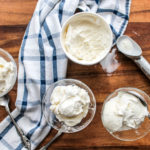 Salted Creme Fraiche Ice Cream