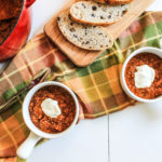 Spicy Sausage Soup with Pumpkin and Quinoa