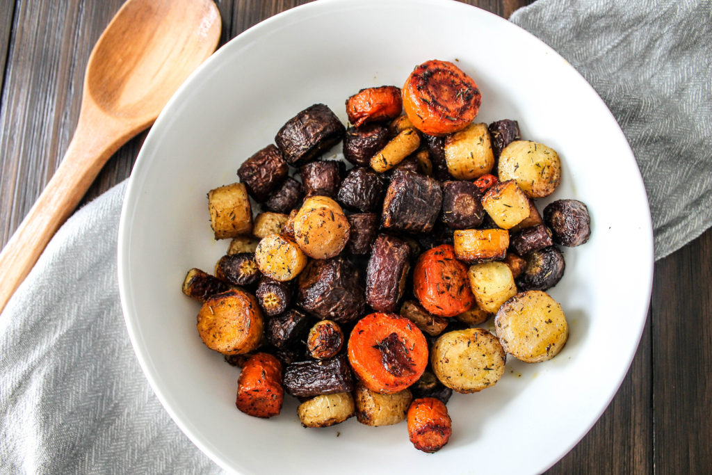 Tri Color Carrot Home Fries