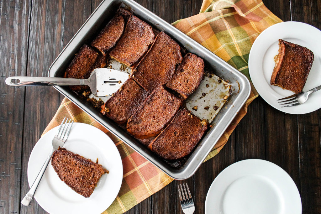 Gingerbread Baked French Toast