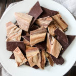 Tahini & Peanut Butter Chocolate Bark