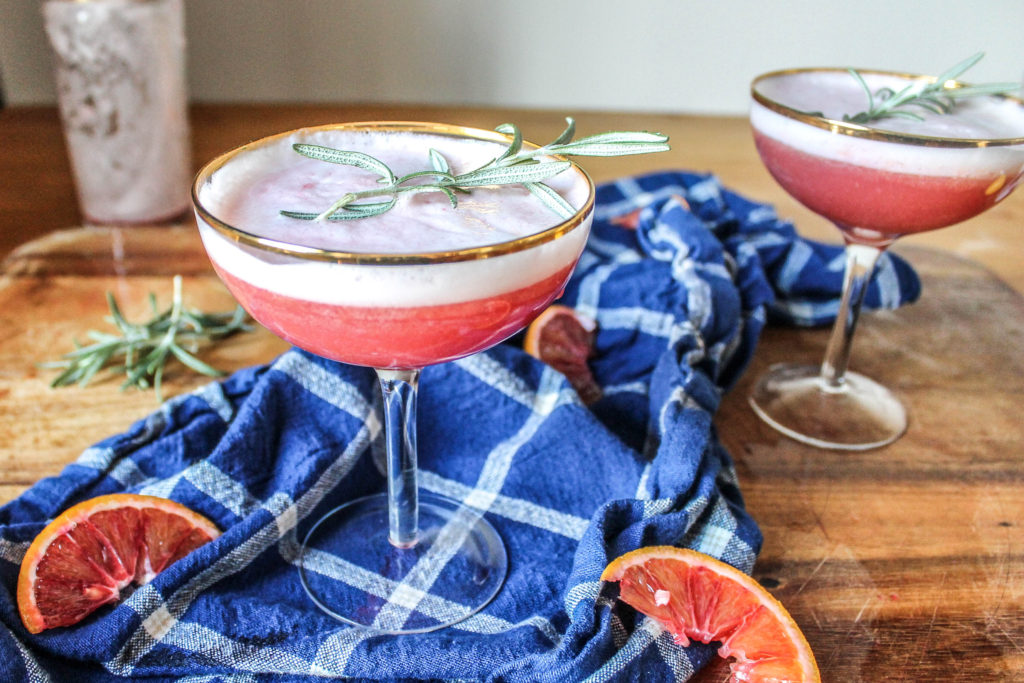 Blood Orange Fizz Mocktail