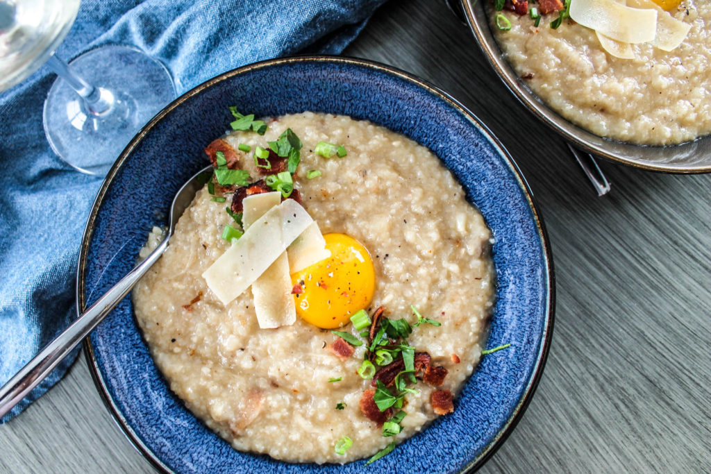 Congee Carbonara