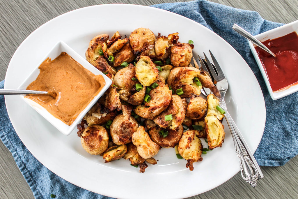 Crispy Salt & Vinegar Potatoes