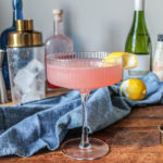 Rhubarb French 75