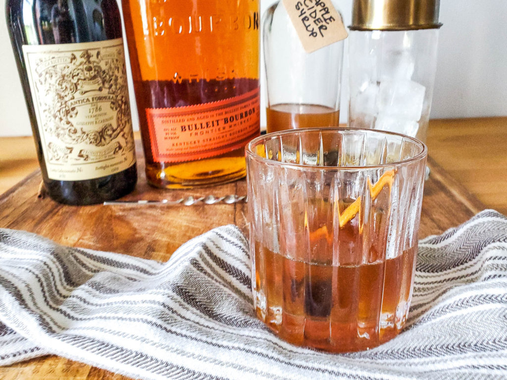 Apple Cider Manhattan